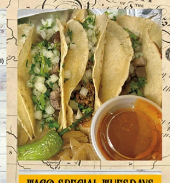 Tacos with salsa